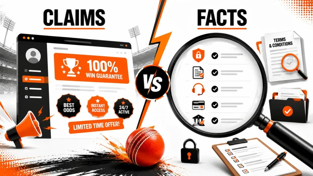 Marketing claims versus verifiable information when comparing cricket ID providers