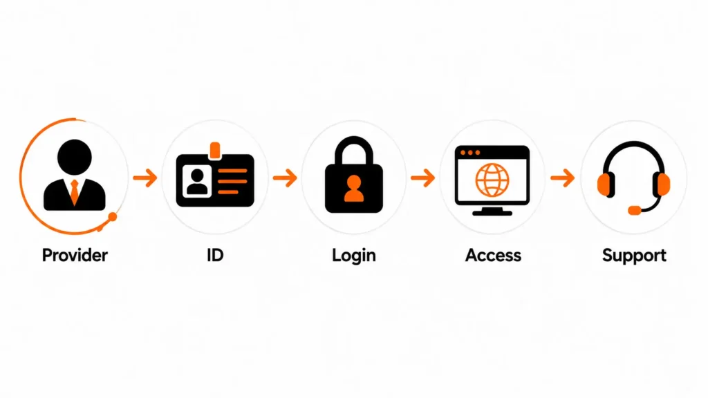 Online betting ID provider account process from ID to support