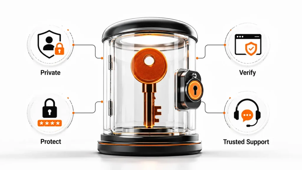 Tiger Exchange ID account security and credential protection