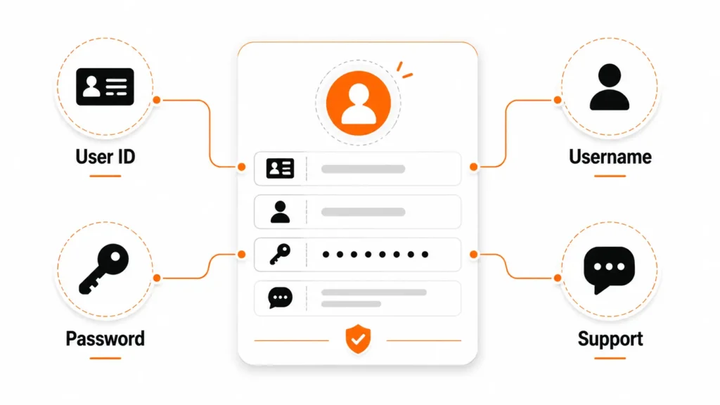 Tiger Exchange ID user ID username password and support details