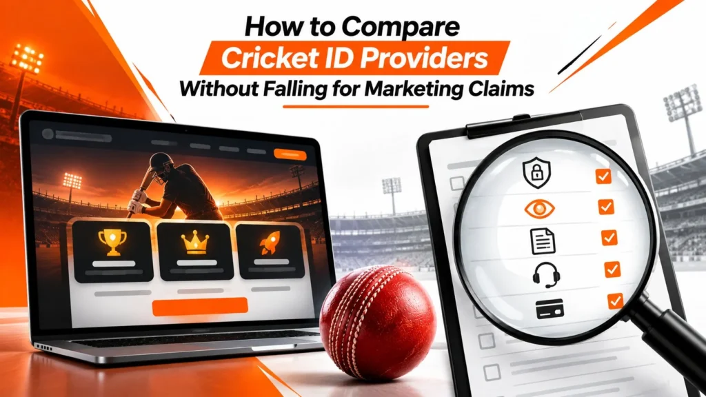 How to compare cricket ID providers without falling for marketing claims